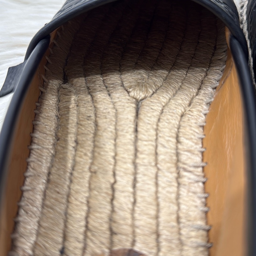 GUCCI Micro Guccissima Leather Espadrilles - Picture 7 of 16